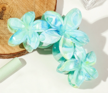 Load image into Gallery viewer, Colorful Flower Hair Claw 9.5CM