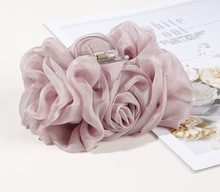 Load image into Gallery viewer, Floral Chiffon Hair Claw
