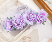 Load image into Gallery viewer, Artificial Flower Hair Claw