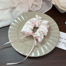 Load image into Gallery viewer, Peach Bunny Handmade Scrunchies