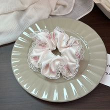 Load image into Gallery viewer, Peach Bunny Handmade Scrunchies