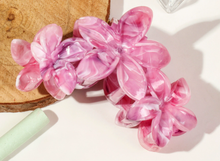 Load image into Gallery viewer, Colorful Flower Hair Claw 9.5CM