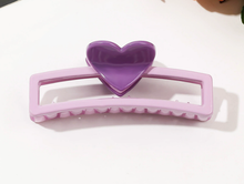 Load image into Gallery viewer, Cute Heart Hair Claw