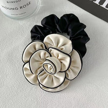 Load image into Gallery viewer, Camellia-Shaped Hair Scrunchie