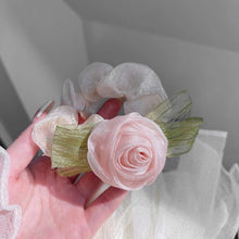 Load image into Gallery viewer, Rose-Shaped Hair Elastic
