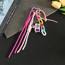 Load image into Gallery viewer, Mini Camera & Heart Charm Car Keychain