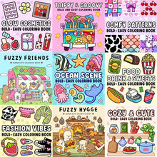 Load image into Gallery viewer, Coloring Books E24sheets a book