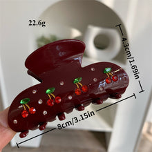 Load image into Gallery viewer, Berry Sweet Hair Claw 8CM