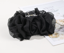 Load image into Gallery viewer, Floral Chiffon Hair Claw