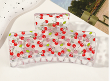 Load image into Gallery viewer, Floral Fruity Butterfly Hair Claw 8.5CM