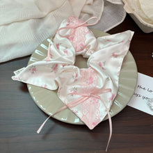 Load image into Gallery viewer, Peach Bunny Handmade Scrunchies
