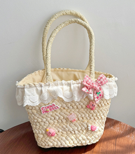 Load image into Gallery viewer, Core Selling Points of Straw Woven Bag (for Travel, Vacation, Beach &amp; Camping)
