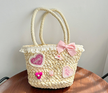 Load image into Gallery viewer, Core Selling Points of Straw Woven Bag (for Travel, Vacation, Beach &amp; Camping)

