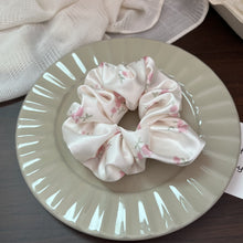 Load image into Gallery viewer, Peach Bunny Handmade Scrunchies
