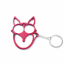 Load image into Gallery viewer, Fox Self defense 2-Finger Brass Knuckles
