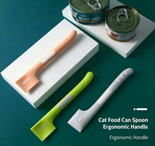 Load image into Gallery viewer, Cats and God Food Can Spoon and Can Lid
