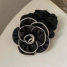Load image into Gallery viewer, Camellia-Shaped Hair Scrunchie
