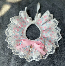 Load image into Gallery viewer, Lace Pet Bib Handmade
