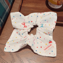 Load image into Gallery viewer, Handmade Floral Square Scarf Classic Scrunchies

