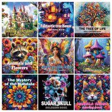 Load image into Gallery viewer, Coloring Books H 24sheets a book
