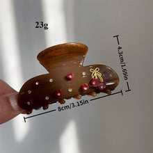 Load image into Gallery viewer, Berry Sweet Hair Claw 8CM
