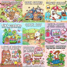Load image into Gallery viewer, Coloring Books D 24sheets a book
