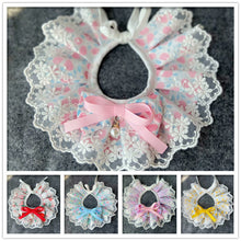 Load image into Gallery viewer, Lace Pet Bib Handmade
