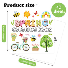 Load image into Gallery viewer, 40 Sheets a book Coloring Book
