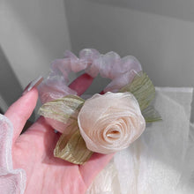 Load image into Gallery viewer, Rose-Shaped Hair Elastic
