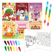 Load image into Gallery viewer, Coloring Book Set
