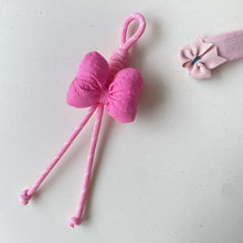 Load image into Gallery viewer, Bow Bag Charm - Fresh &amp; Minimalist Premium Bag Accessory
