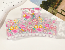 Load image into Gallery viewer, Floral Fruity Butterfly Hair Claw 8.5CM
